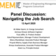 MEMPC Panel Discussion on Navigating the Job Search with Master of Engineering Management alumni from MEMPC programs